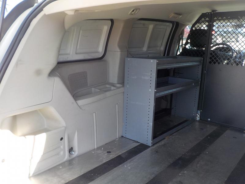 2014 Dodge Caravan Cargo Van with Bulkhead Divider Shelving