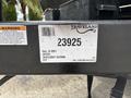 A white and black sticker on a trailer showcasing the details of a 2021 Jayco Jay Flight including the model number and a warning label