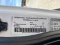 A label on a 2008 International DuraStar truck displaying details like VIN model and manufacturing date