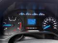 Dashboard of a 2017 Ford F-350 SD displaying speedometer fuel gauge and various warning lights with digital odometer reading 075734 km