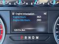 Display screen showing engine information for a 2020 Ford F-350 SD including engine hours and engine idle hours