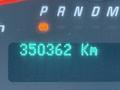 Odometer reading showing 350362 Km on a digital display of a 2019 Chevrolet Express