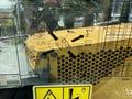 A control panel with various symbols and diagrams indicating operation instructions for a 2022 Caterpillar 306 excavator