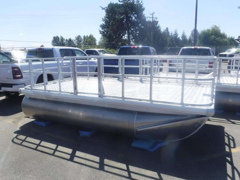 2020 Pontoon Aluminum Deck Boat 13.7 Foot