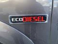 Close-up of a badge on a 2017 RAM 1500 reading ECO Diesel in bold red and silver letters