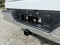 A rear view of a 2019 Chevrolet Silverado 1500 showcasing the hitch receiver and bumper components