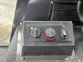 Control panel of a 2019 Madvac LS175 featuring two dials and a switch for operational adjustments