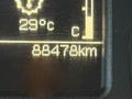 A digital display showing the odometer reading of 88478 kilometers and a temperature reading of 29 degrees Celsius in a 2018 RAM 5500