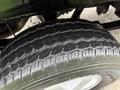 Close-up of a 2017 Mercedes-Benz Sprinter tire showing a detailed tread pattern and sidewall design