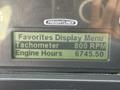 Display screen of a 2022 Freightliner B2 showing tachometer reading of 800 RPM and engine hours of 6745.50
