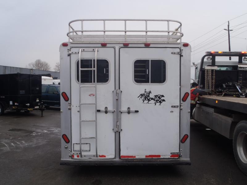 1995 Sooner 36 Foot X 8 Foot Horse Trailer Gooseneck Slant Nose 5 Horse