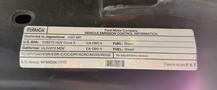 2021 Ford F-350 SD vehicle emission control information label with details on compliance and fuel type