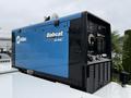 A Miller Bobcat Air Pak generator with a blue casing featuring control panels and outlet ports