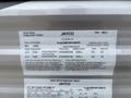 A label from a 2021 Jayco Jay Flight trailer displaying vehicle specifications including weight and tire information