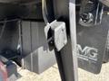 Close-up of a latch mechanism on a 2018 Ford F-750 truck showcasing the metal component and attachment point