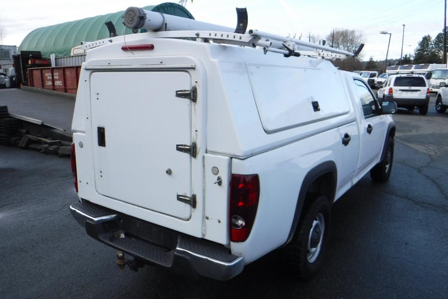2006 GMC Canyon SLE1 2WD with Work Canopy & Ladder Rack