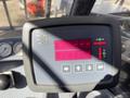 A control panel of a 2018 Sandvik Ranger DX800 featuring digital displays buttons and gauges for monitoring and operating the equipment