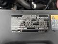 2021 Mercedes-Benz Metris vehicle emission control information label detailing compliance and specifications