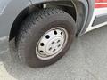 A 2017 RAM Promaster tire showing tread pattern and wheel rim with the brand name Goodyear visible on the sidewall