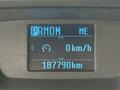 Dashboard display of a 2017 Ford Transit showing gear indicator speedometer and odometer with 187790km