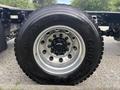 Close-up of a 2020 Lion Lion6 truck tire featuring a silver rim and black tread with the brand name Goodyear visible on the sidewall