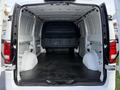 Interior view of a 2020 Mercedes-Benz Metris van with an empty cargo space featuring a flat floor and side paneling