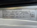 2023 Ford E-450 with a visible information label detailing specifications and tire information