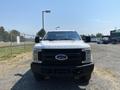 2017 Ford F-250 SD with a white exterior and black grille facing forward