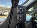 Close-up of power window controls on the driver side door panel of a 2017 Chevrolet Express featuring buttons for left and right mirrors