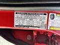 Supplemental tire pressure information sticker for a 2013 RAM 2500 detailing load and inflation pressure specifications for front and rear tires