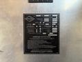A metal plate with multiple fields for technical specifications and operating instructions related to a 2009 Kenworth T270 vehicle