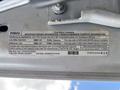 2017 Ford F-550 vehicle emission control information label detailing engine specifications and fuel requirements