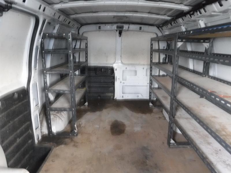 2007 GMC Savana G3500 Cargo Van with Ladder Rack and Rear Shelving